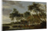 The watering place by Salomon van Ruysdael