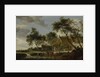 The watering place by Salomon van Ruysdael