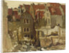 Demolition of the Grand Bazar de la Bourse at Nieuwendijk Amsterdam by George Hendrik Breitner