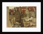 Demolition of the Grand Bazar de la Bourse at Nieuwendijk Amsterdam by George Hendrik Breitner