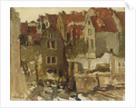 Demolition of the Grand Bazar de la Bourse at Nieuwendijk Amsterdam by George Hendrik Breitner