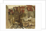 Demolition of the Grand Bazar de la Bourse at Nieuwendijk Amsterdam by George Hendrik Breitner
