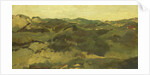 Heathland, presumably in in Drente, The Netherlands by George Hendrik Breitner
