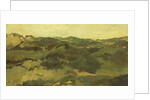 Heathland, presumably in in Drente, The Netherlands by George Hendrik Breitner