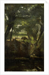 Forest scene by George Hendrik Breitner