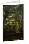 Forest scene by George Hendrik Breitner