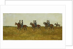 Hussars in the open field by George Hendrik Breitner