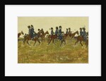 Hussars on maneuver by George Hendrik Breitner