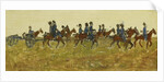 Hussars on maneuver by George Hendrik Breitner