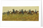 Hussars on maneuver by George Hendrik Breitner