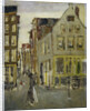 Lauriergracht near to the Tweede Laurierdwarsstraat, Amsterdam, The Netherlands by George Hendrik Breitner