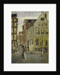 Lauriergracht near to the Tweede Laurierdwarsstraat, Amsterdam, The Netherlands by George Hendrik Breitner