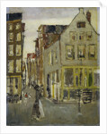 Lauriergracht near to the Tweede Laurierdwarsstraat, Amsterdam, The Netherlands by George Hendrik Breitner