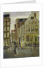 Lauriergracht near to the Tweede Laurierdwarsstraat, Amsterdam, The Netherlands by George Hendrik Breitner