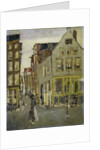 Lauriergracht near to the Tweede Laurierdwarsstraat, Amsterdam, The Netherlands by George Hendrik Breitner