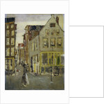 Lauriergracht near to the Tweede Laurierdwarsstraat, Amsterdam, The Netherlands by George Hendrik Breitner