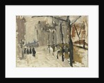 Cityscape in The Hague (?), The Netherlands by George Hendrik Breitner