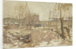 Building plot on the De Clercqstraat by George Hendrik Breitner