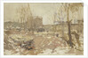 Building plot on the De Clercqstraat by George Hendrik Breitner