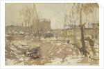 Building plot on the De Clercqstraat by George Hendrik Breitner