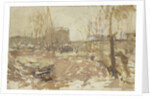 Building plot on the De Clercqstraat by George Hendrik Breitner