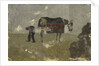 Farrier with horse by George Hendrik Breitner