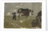 Farrier with horse by George Hendrik Breitner