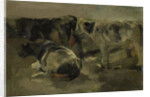 four cows by George Hendrik Breitner