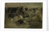 four cows by George Hendrik Breitner