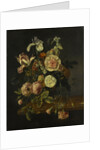Still life with flowers by Jacob van Walscapelle