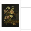Still life with flowers by Jacob van Walscapelle