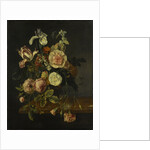 Still life with flowers by Jacob van Walscapelle