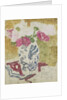 Vase with rose flowers by George Hendrik Breitner
