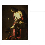 Christ seated on the cold stone by Anonymous