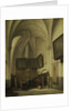 The vestry of the Sint Stevens Church Nijmegen, The Netherlands by Johannes Bosboom