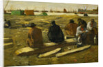 Lunchtime at the Building Site on the Van Diemenstraat in Amsterdam by George Hendrik Breitner
