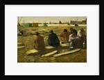 Lunchtime at the Building Site on the Van Diemenstraat in Amsterdam by George Hendrik Breitner