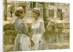 Amsterdam household maids, The Netherlands by Isaac Israels