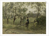 Farm boy on a barrier by Jozef Israëls