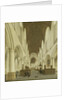 The interior of Saint Bavo's Church in Haarlem, The Netherlands by Isaak van Nickelen
