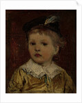 Portrait of Willem, presumably Willem Matthijs Maris Jbzn, son of Jacob Maris by Jacob Maris