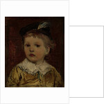 Portrait of Willem, presumably Willem Matthijs Maris Jbzn, son of Jacob Maris by Jacob Maris