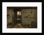Cellar of the Artist’s Home in The Hague by Johan Hendrik Weissenbruch