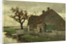 Farm house near a canal by Johan Hendrik Weissenbruch