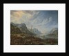 View of a River with Boat Moorings by Herman Saftleven