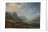 View of a River with Boat Moorings by Herman Saftleven