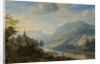 View of the Rhine river near Reineck, Germany by Herman Saftleven