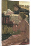 Near the pram stroller on the beach by Marinus van der Maarel
