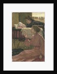 Near the pram stroller on the beach by Marinus van der Maarel