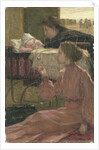 Near the pram stroller on the beach by Marinus van der Maarel